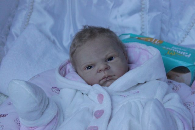 Детка Скарлет... Куколка реборн Виктории Вишни