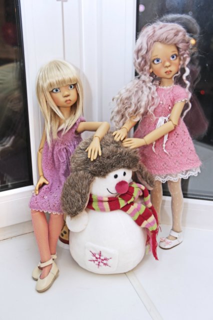 Всем привет!Вот и мои первые девчонки от Кайе Виггз