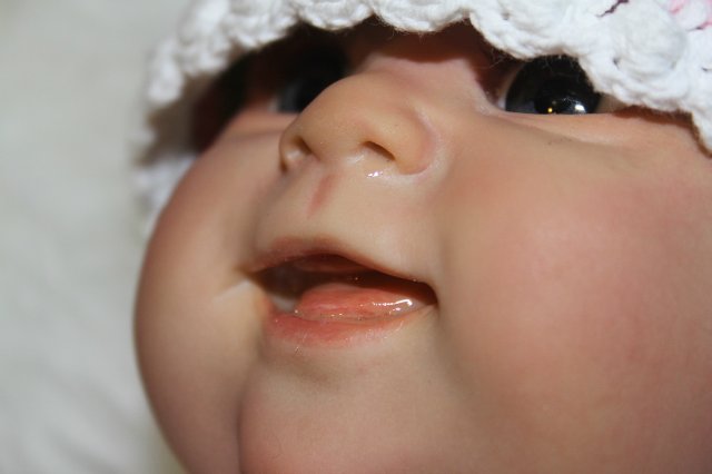 Улыбашечка Валюшечка кукла реборн Элины Кудрявцевой | Бэйбики Улыбашечка Валюшечка кукла реборн Элины Кудрявцевой (фото 8)