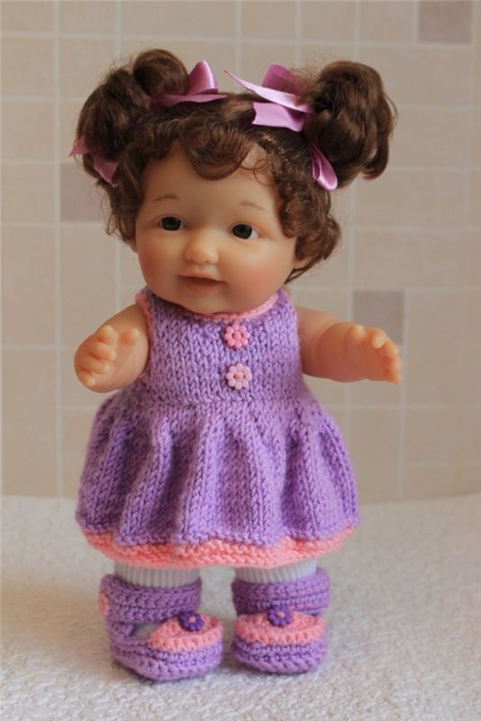 Новый наряд для Варюши — Одежда и обувь для кукол своими руками: фото (фото 2)