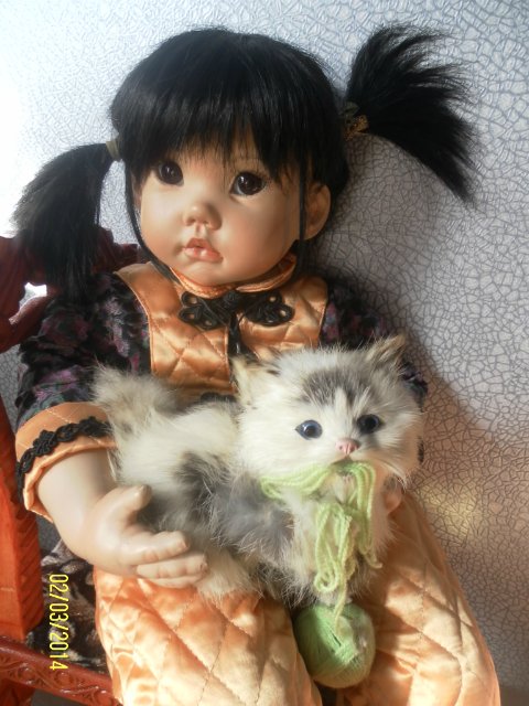 Мои малыши, фарфоровые куклы от Синди Маршнер Рольф