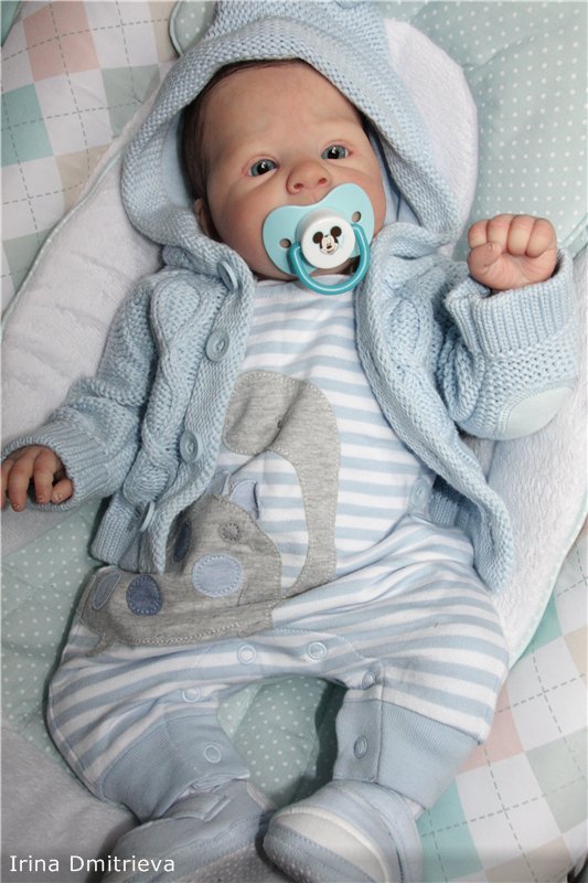 Малыш реборн из молда Сили | Бэйбики Малыш реборн из молда Сили (фото 4)