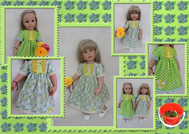В летних красках | Бэйбики В летних красках — Одежда и обувь для кукол своими руками: фото (фото 6)