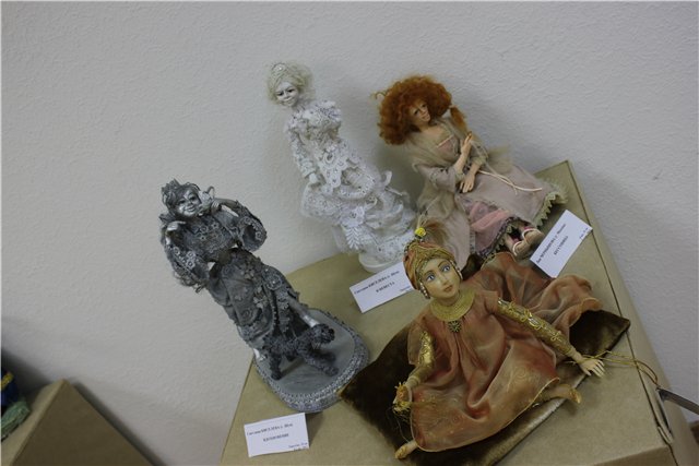 "Кукольный вернисаж". V выставка авторских кукол и медведей Тедди в Нижнем Новгороде 2014