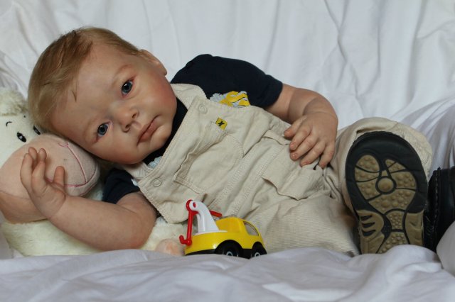 Мамино солнышко Ванечка. Куклы-реборн Натальи Ветровой