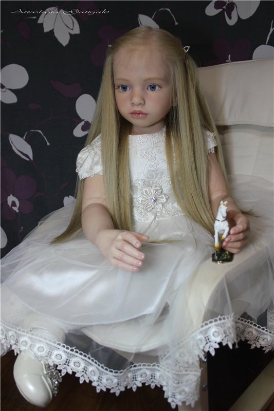 Алеся... Леся, Лесенька. Кукла реборн Анастасии Гангало