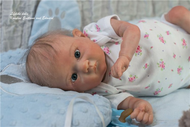 Маргаритка, кукла-реборн Ковылиных Светланы и Эдуарда (фото 8)