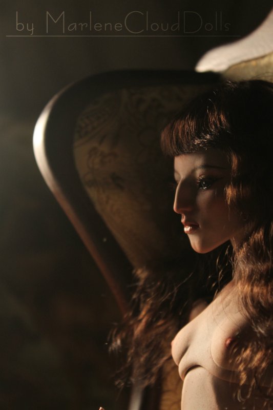 Новая девушка, авторская кукла Гая