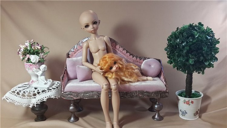 Мебельный гарнитур своими руками "Розовые мечты"