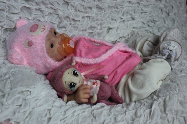 Малышка Аделия. Кукла реборн Катерины Осиповой-Коняевой (фото 10)