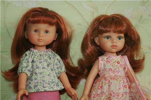 Мои коллекции кукол Paola Reina и Corolle. Сравнение (фото 8)