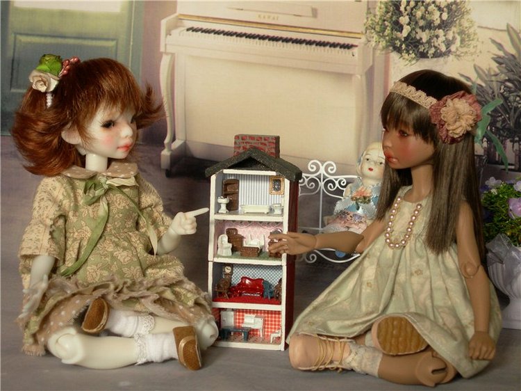 Лето в Провансе или мои любимые девочки от Dust of Dolls