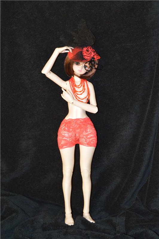 Черное и красное | Бэйбики Черное и красное — Одежда и обувь для кукол своими руками: фото