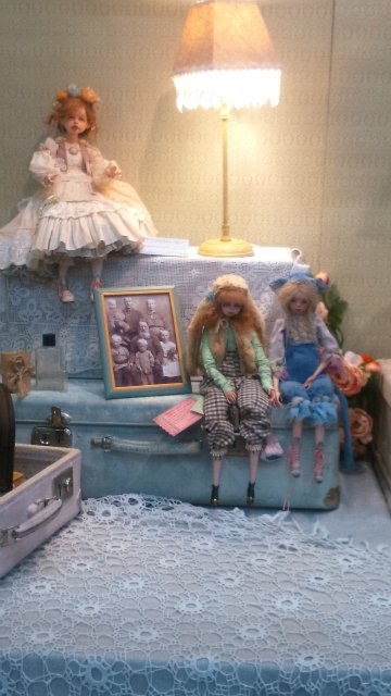 Ещё картинки с выставки... XI Международный Салон кукол на Тишинке в Москве 2015. Фото