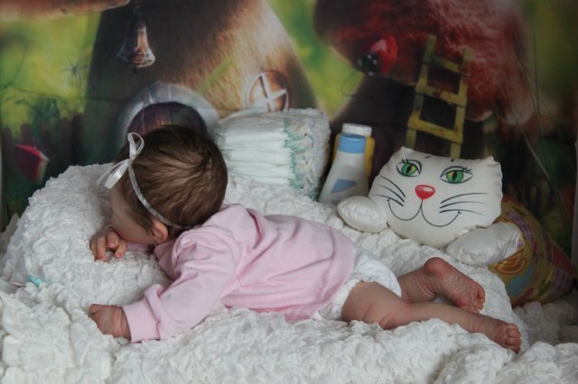 Малышка Кармен. Куколка реборн Виктории Вишни