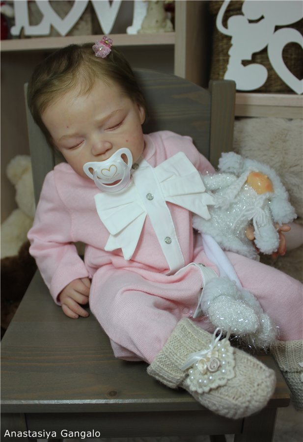 Мой прототип Josie Leigh, Джози Лью. Кукла реборн Анастасии Гангало