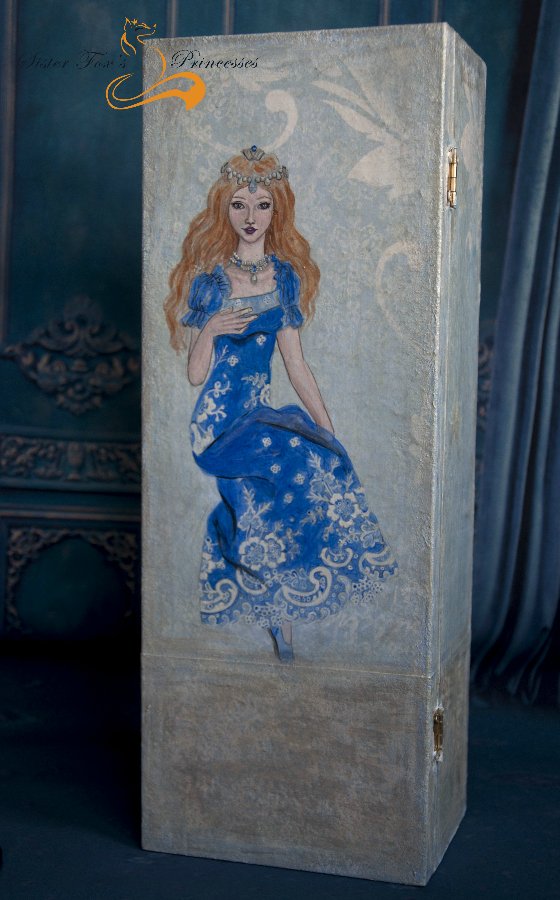 Шарнирная обнаженка и немного серебра. Фарфоровая кукла от SisterFox