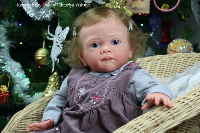 Настенька из сказки Морозко! Куколка реборн Виктории Вишни