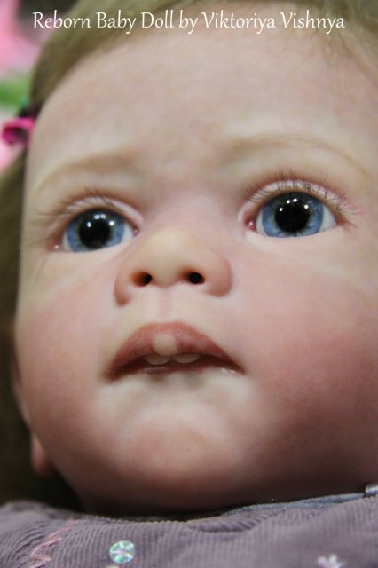 Настенька из сказки Морозко! Куколка реборн Виктории Вишни