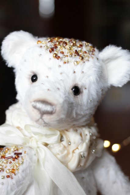 Мишки тедди День и Ночь. Авторские игрушки Татьяны Матляк (фото 2)