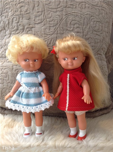 Мои винтажные Немочки ростом 23 см