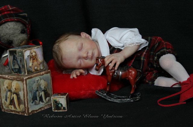 Кроха Мила. Куклы реборн Елены Ядриной