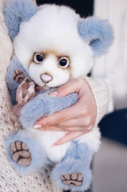 Медвежонок Митюшка. Авторские игрушки Татьяны Матляк (фото 10)