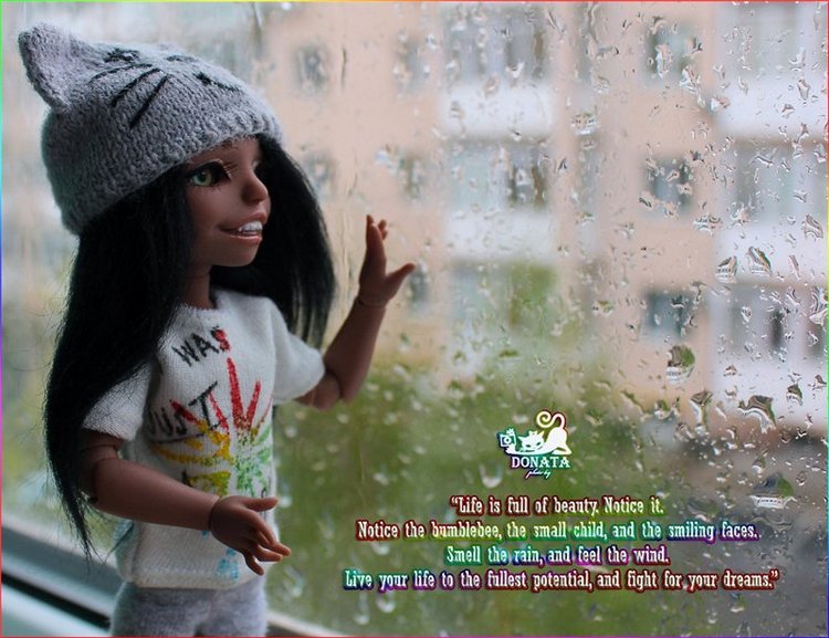 Мирелька, авторская шарнирная кукла Марии Пикуновой "Домисоль"