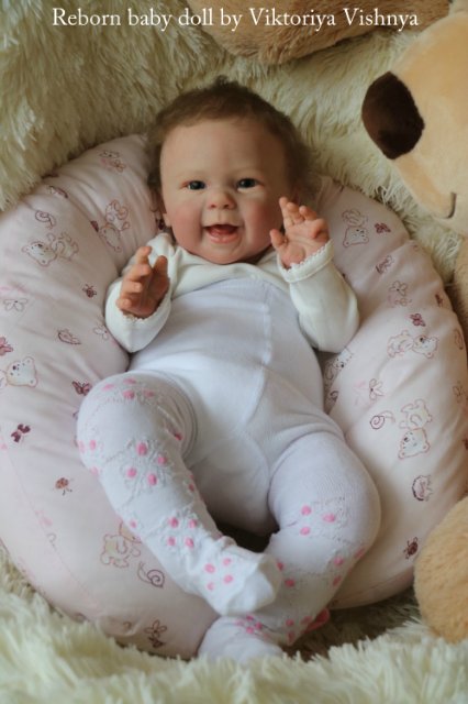 Мейзи... Куколка Реборн Виктории Вишни