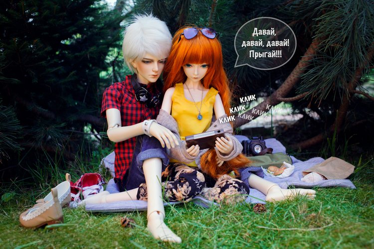 У тебя есть я — Фотоистории с куклами BJD (БЖД): сериалы
