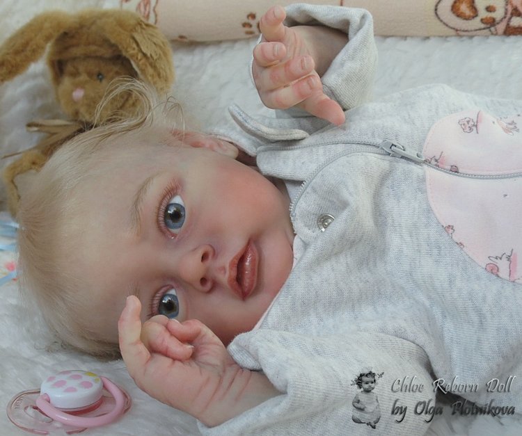 Chloe by Natali Blick, куклы reborn Ольги Плотниковой (фото 4)