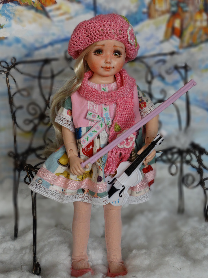 Нежная Лина - кукла Джолина (фото 9)