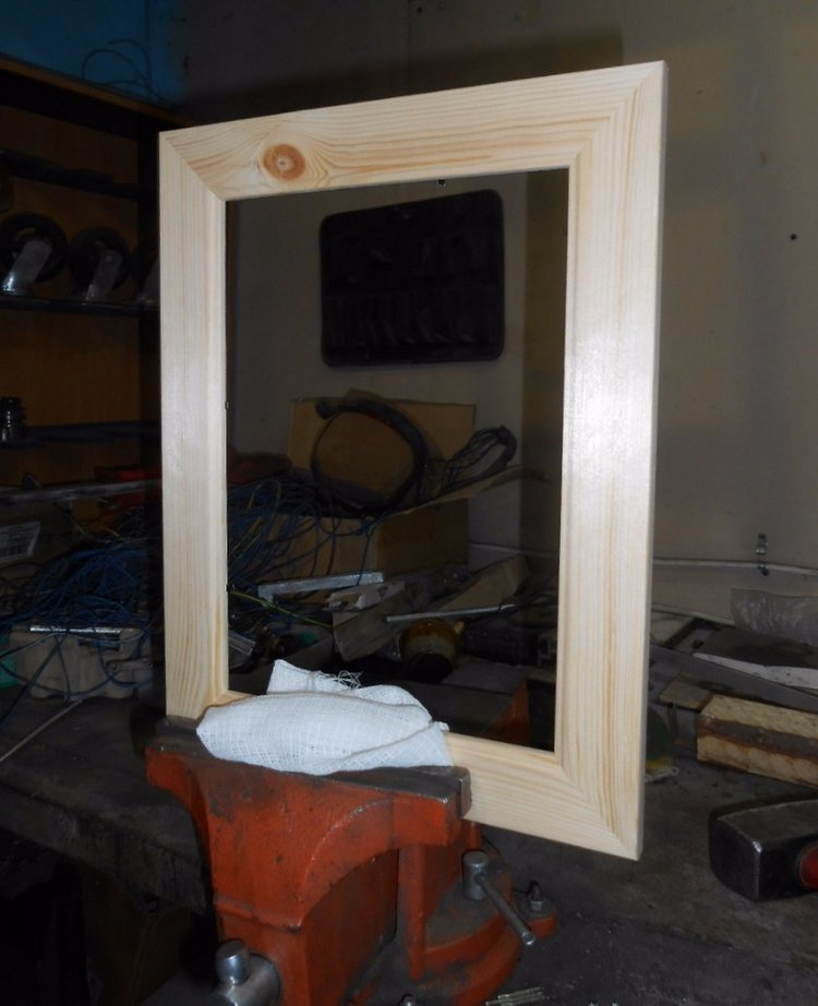 Старим деревянную рамку - мастер класс (фото 2)