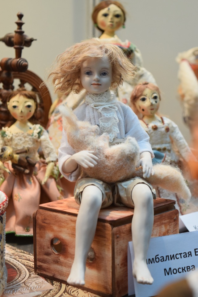VII Московская международная выставка "Искусство Куклы". Портреты кукольной души или незримый диалог (фото 9)