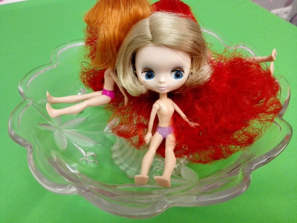 Пересадка Blythe Petite на Polly Pocket