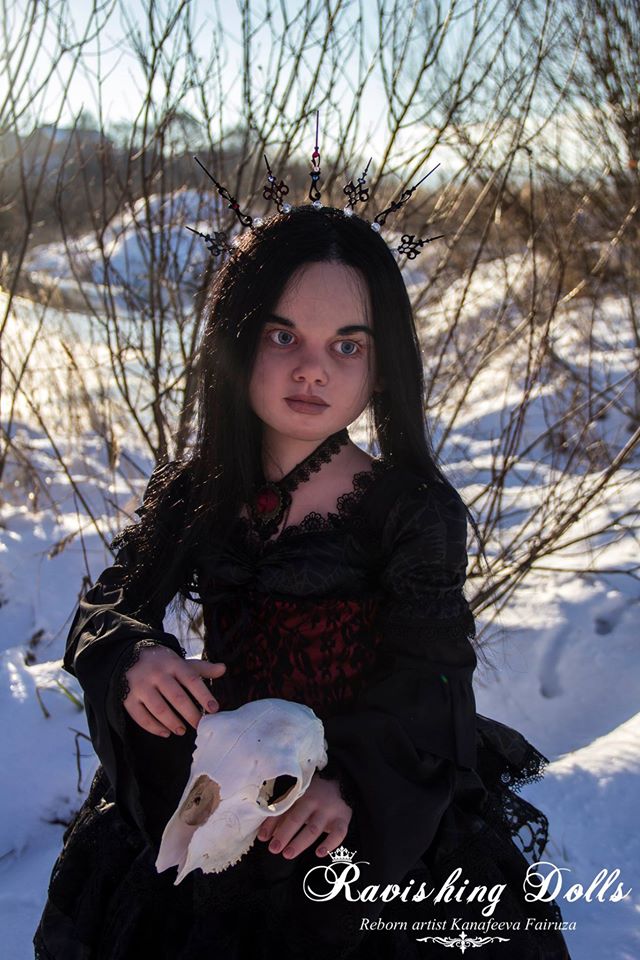 Готичная Габриэль. Gothic girl Mahafsoun