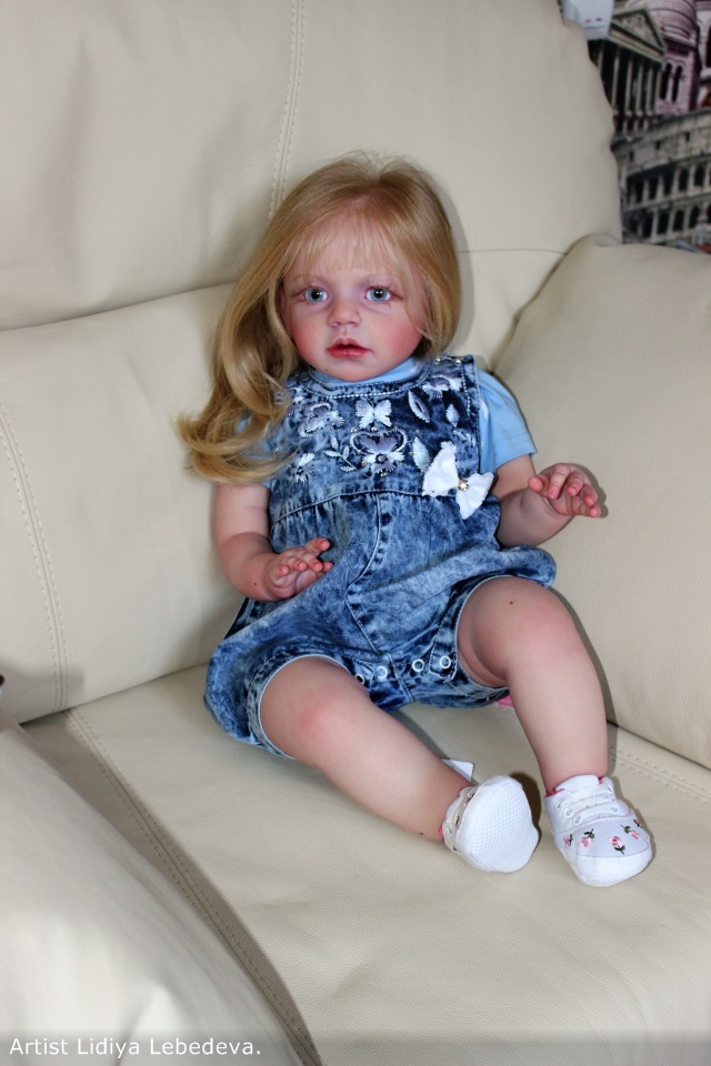 Кукла реборн Алиса, молд Изабелла