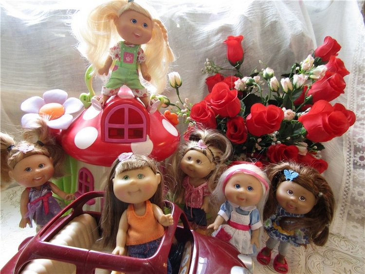 Новый дом для Лилочки — Куклы Cabbage Patch Kids (Капустки): винтаж 80