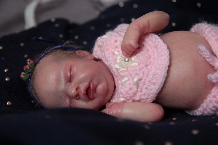 Wee Patience. Кукла реборн Саутер Антонины (фото 10)