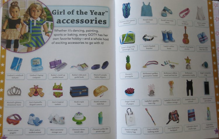 Снова American Girl: mini-девочки. update: Character Encyclopedia, избранные страницы