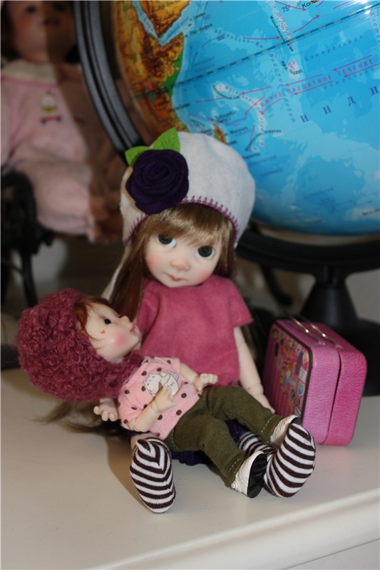 Adeline приехала! Старшая сестренка дома (фото 4)