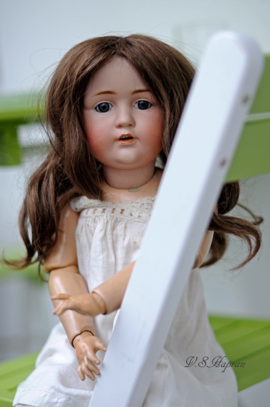 Море и лимоны — Антикварные куклы Kestner (Кестнер) JDK: Хильда (фото 6)