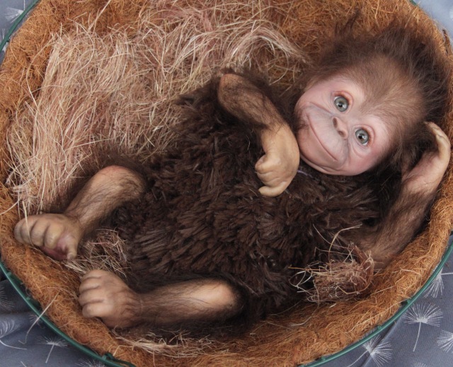 Клёпочка, кукла реборн Элины Кудрявцевой