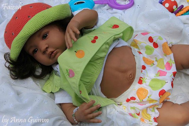 Интересная мулаточка,на основе молда шаян