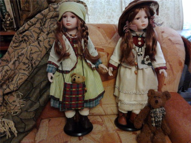 Фарфоровые куклы RF-collection и куклы созданные по их молдам