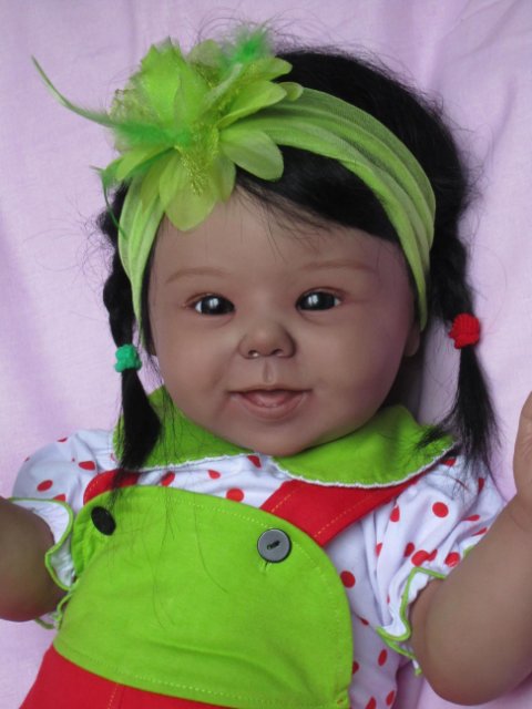 Маленькая шоколадка.Кукла реборн Преображенской Светланы (фото 5)