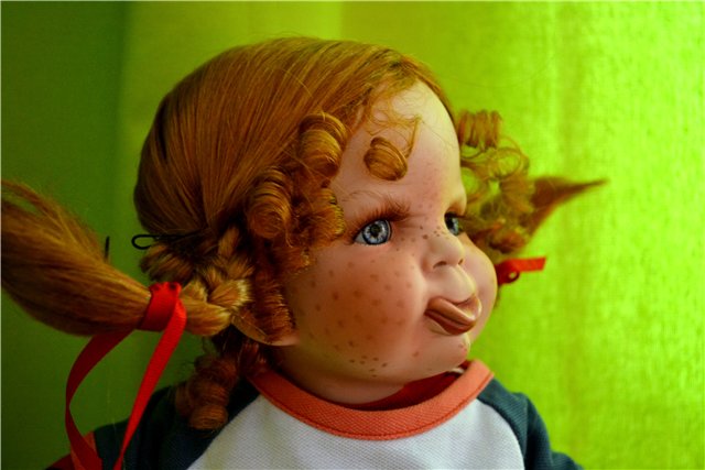 Осторожно! Рыжая дразнилка-задавака Сьюззи... Suzze Q Elite Dolls Collection 1997 (фото 4)