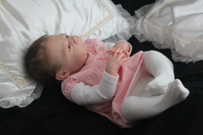 Девочка Ника. Куколка реборн Вишни Виктории