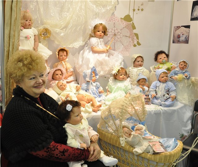 III Международная выставка кукол "Искусство куклы 2012". Уголок кукол-реборн | Бэйбики III Международная выставка кукол "Искусство куклы 2012". Уголок кукол-реборн