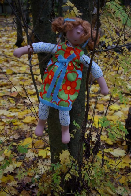 Может быть Janni, а может быть...Коричка? Игровая кукла от Zwergnaze (фото 10)